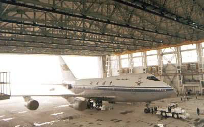 云浮机库网架工程