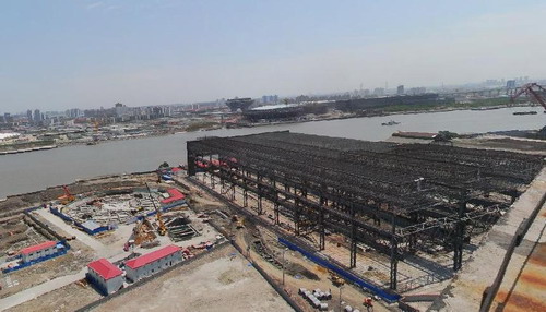 云浮船厂网架工程